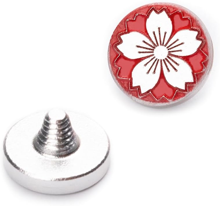 DBZZ Camera Metal Shutter Buttons for FUJIFILM X100VI X100V XPro3 XPro2 XPro1 X-T4 X-T3 X-T50 X-T30 for NikonZF Z5 Z6 for Canon (Red-Shutter Decorative Button) - Image 1